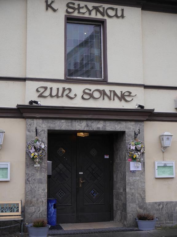 Hotel Zur Sonne Cottbus Bagian luar foto